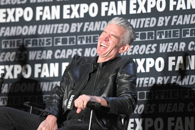 May 30, 2026, Philadelphia, Pennsylvania, United States: Actor JAMES MARSTERS, known for his role as vampire Spike in the television series Buffy the Vampire Slayer participates in a fan Q&A the Philadelphia FanExpo held at the Philadelphia Convention Center in downtown Philadelphia PA Philadelphia United States - ZUMArf1_ 20260530_zaf_rf1_033 Copyright: xRickyxFitchettx