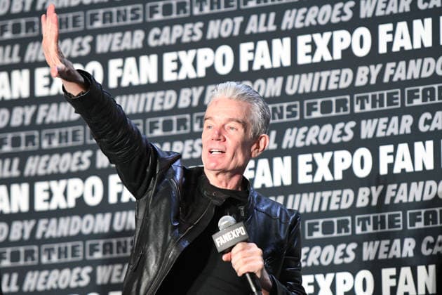 May 30, 2026, Philadelphia, Pennsylvania, United States: Actor JAMES MARSTERS, known for his role as vampire Spike in the television series Buffy the Vampire Slayer participates in a fan Q&A the Philadelphia FanExpo held at the Philadelphia Convention Center in downtown Philadelphia PA Philadelphia United States - ZUMArf1_ 20260530_zaf_rf1_035 Copyright: xRickyxFitchettx