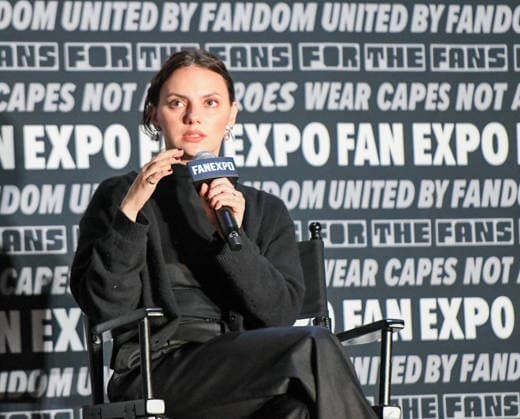 May 30, 2026, Philadelphia, Pennsylvania, United States: Actor DAFNE KEEN, known for her portrayal of Laura in the X-Men films Logan and Deadpool & Wolverine. participates in a fan Q&A the Philadelphia FanExpo held at the Philadelphia Convention Center in downtown Philadelphia PA Philadelphia United States - ZUMArf1_ 20260530_zaf_rf1_042 Copyright: xRickyxFitchettx