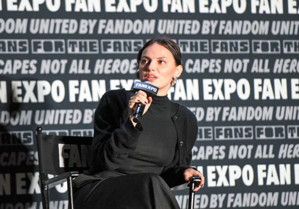 May 30, 2026, Philadelphia, Pennsylvania, United States: Actor DAFNE KEEN, known for her portrayal of Laura in the X-Men films Logan and Deadpool & Wolverine. participates in a fan Q&A the Philadelphia FanExpo held at the Philadelphia Convention Center in downtown Philadelphia PA Philadelphia United States - ZUMArf1_ 20260530_zaf_rf1_040 Copyright: xRickyxFitchettx