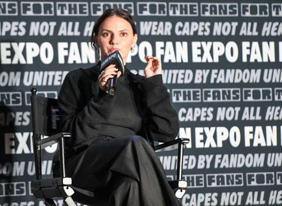 May 30, 2026, Philadelphia, Pennsylvania, United States: Actor DAFNE KEEN, known for her portrayal of Laura in the X-Men films Logan and Deadpool & Wolverine. participates in a fan Q&A the Philadelphia FanExpo held at the Philadelphia Convention Center in downtown Philadelphia PA Philadelphia United States - ZUMArf1_ 20260530_zaf_rf1_039 Copyright: xRickyxFitchettx