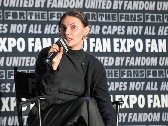 May 30, 2026, Philadelphia, Pennsylvania, United States: Actor DAFNE KEEN, known for her portrayal of Laura in the X-Men films Logan and Deadpool & Wolverine. participates in a fan Q&A the Philadelphia FanExpo held at the Philadelphia Convention Center in downtown Philadelphia PA Philadelphia United States - ZUMArf1_ 20260530_zaf_rf1_045 Copyright: xRickyxFitchettx