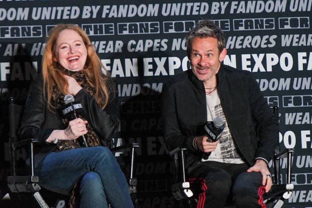 May 30, 2026, Philadelphia, Pennsylvania, United States: Actors MIRANDA OTTO and DOMINIC MONAGHAN, participate in a fan Q&A the Philadelphia FanExpo held at the Philadelphia Convention Center in downtown Philadelphia PA Philadelphia United States - ZUMArf1_ 20260530_zaf_rf1_068 Copyright: xRickyxFitchettx