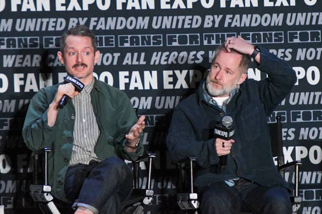 May 30, 2026, Philadelphia, Pennsylvania, United States: Actors ELIJAH WOOD and BILLY BOYD participate in a fan Q&A the Philadelphia FanExpo held at the Philadelphia Convention Center in downtown Philadelphia PA Philadelphia United States - ZUMArf1_ 20260530_zaf_rf1_072 Copyright: xRickyxFitchettx