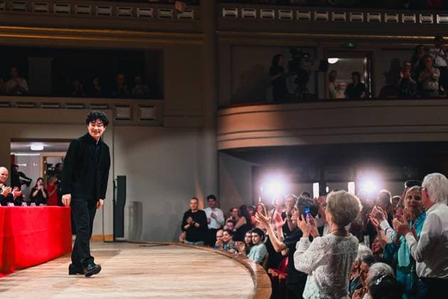 Yo Kitamura of Japan pictured after finishing in fifth place at the final of the 2026 Queen Elisabeth Cello Competition, at the Brussels Bozar concert hall, Saturday 30 May 2026. This year s edition of the competition for career-starting musicians takes place from 4 to 30 May.  EMILExWINDAL 175512783