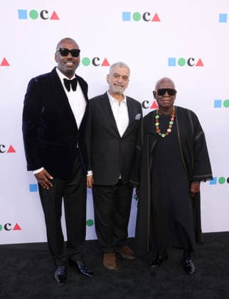 Stephen Galloway, John Morace and guest attend the MOCA Gala 2026 at The Geffen Contemporary at MOCA in Los Angeles, CA on Saturday, May 30, 2026.  LAP20260530494 GregxGrudt