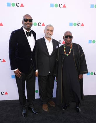 Stephen Galloway, John Morace and guest attend the MOCA Gala 2026 at The Geffen Contemporary at MOCA in Los Angeles, CA on Saturday, May 30, 2026.  LAP20260530495 GregxGrudt