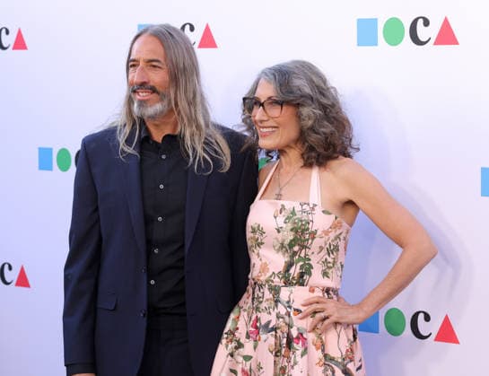 Robert Russell and Lisa Edelstein attend the MOCA Gala 2026 at The Geffen Contemporary at MOCA in Los Angeles, CA on Saturday, May 30, 2026.  LAP20260530414 GregxGrudt