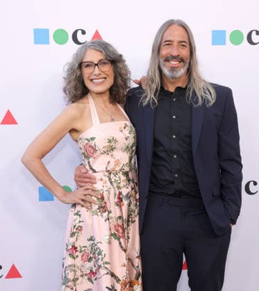 Robert Russell and Lisa Edelstein attend the MOCA Gala 2026 at The Geffen Contemporary at MOCA in Los Angeles, CA on Saturday, May 30, 2026.  LAP20260530415 GregxGrudt