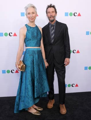 Alexandra Grant and Keanu Reeves attend the MOCA Gala 2026 at The Geffen Contemporary at MOCA in Los Angeles, CA on Saturday, May 30, 2026.  LAP20260530425 GregxGrudt