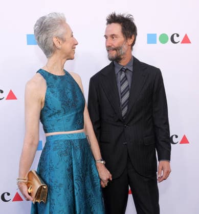 Alexandra Grant and Keanu Reeves attend the MOCA Gala 2026 at The Geffen Contemporary at MOCA in Los Angeles, CA on Saturday, May 30, 2026.  LAP20260530426 GregxGrudt