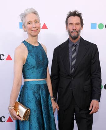 Alexandra Grant and Keanu Reeves attend the MOCA Gala 2026 at The Geffen Contemporary at MOCA in Los Angeles, CA on Saturday, May 30, 2026.  LAP20260530422 GregxGrudt