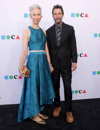 Alexandra Grant and Keanu Reeves attend the MOCA Gala 2026 at The Geffen Contemporary at MOCA in Los Angeles, CA on Saturday, May 30, 2026.  LAP20260530424 GregxGrudt
