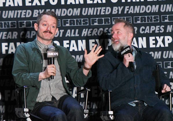 May 30, 2026, Philadelphia, Pennsylvania, USA: Actors ELIJAH WOOD and BILLY BOYD participate in a fan Q&A the Philadelphia FanExpo held at the Philadelphia Convention Center in downtown Philadelphia. Philadelphia USA - ZUMArf1_ 20260530_zaf_rf1_079 Copyright: xRickyxFitchettx