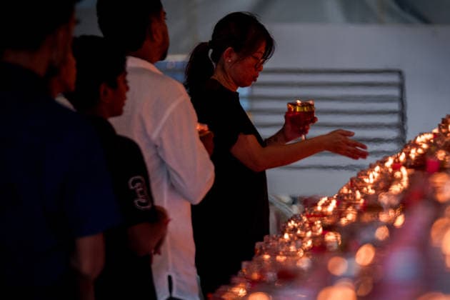 Vesak Day celebration in Malaysia SELANGOR, MALAYSIA - MAY 31: Buddhist devotees gathered at Wat Chetawan to perform a religious ceremony in conjunction with the Vesak Day Celebration in Selangor, Malaysia on May 31, 2026. Syaiful Redzuan Anadolu Selangor Malaysia. Editorial use only. Please get in touch for any other usage.  Copyright: x2026xAnadoluxSyaifulxRedzuanx