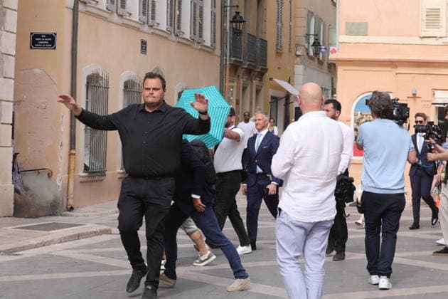 Civil wedding of Ralf Schumacher to Etienne Bousquet Cassagne in Saint Tropez on May 30, 2026 Franz Chavaroche Bestimage Civil wedding of Ralf Schumacher to Etienne Bousquet Cassagne in Saint Tropez on May 30, 2026 Saint Tropez France  Copyright: xFranzxChavarochex xBestimagexFranzxChavarochex xBestimagex