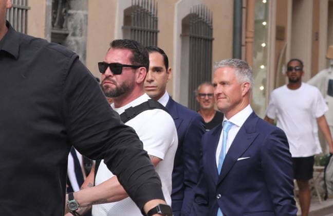 Civil wedding of Ralf Schumacher to Etienne Bousquet Cassagne in Saint Tropez on May 30, 2026 Franz Chavaroche Bestimage Civil wedding of Ralf Schumacher to Etienne Bousquet Cassagne in Saint Tropez on May 30, 2026 Saint Tropez France  Copyright: xFranzxChavarochex xBestimagexFranzxChavarochex xBestimagex