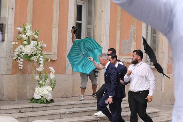 Civil wedding of Ralf Schumacher to Etienne Bousquet Cassagne in Saint Tropez on May 30, 2026 Franz Chavaroche Bestimage Civil wedding of Ralf Schumacher to Etienne Bousquet Cassagne in Saint Tropez on May 30, 2026 Saint Tropez France  Copyright: xFranzxChavarochex xBestimagexFranzxChavarochex xBestimagex