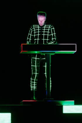 Kraftwerk performs in Brighton, UK Brighton, UK, Kraftwerk, May, 30 2026 at Brighton Centre. Kraftwerk perform onstage during a concert at Brighton Centre Georg Bongartz, Credit:Andy Sturmey Andrew Sturmey - B1114 Avalon United Kingdom  Copyright: xAndyxSturmeyx xAndrewxSturmeyx-xB1114x xAvalonx 1106806224