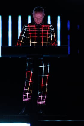 Kraftwerk performs in Brighton, UK Brighton, UK, Kraftwerk, May, 30 2026 at Brighton Centre. Kraftwerk perform onstage during a concert at Brighton Centre Falk Grieffenhagen, Credit:Andy Sturmey Andrew Sturmey - B1114 Avalon United Kingdom  Copyright: xAndyxSturmeyx xAndrewxSturmeyx-xB1114x xAvalonx 1106806233