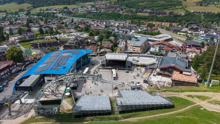 31.05.2026, Schladming, AUT, Unterwegs in Steiermark, Aufbau, SummerOpening Schladming 2026, Bild Aufbau, *** 31 05 2026, Schladming, AUT, On the road in Styria, Setup, SummerOpening Schladming 2026, Image Setup,