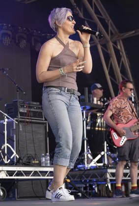 The South perform at Wychwood Festival 2026 Featuring: The South, Alison Wheeler Where: Cheltenham, United Kingdom When: 30 May 2026 Credit: CelebrityPhotosUK Cover Images EDITORIAL USE ONLY. NOT FOR USE BY NEWSPAPERS BASED IN THE UK. Copyright: xx coverimg55739848