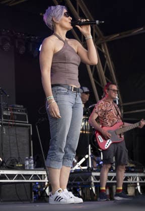 The South perform at Wychwood Festival 2026 Featuring: The South, Alison Wheeler Where: Cheltenham, United Kingdom When: 30 May 2026 Credit: CelebrityPhotosUK Cover Images EDITORIAL USE ONLY. NOT FOR USE BY NEWSPAPERS BASED IN THE UK. Copyright: xx coverimg55739850