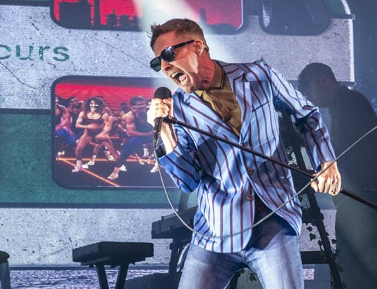 The Kaiser Chiefs perform at Wychwood Festival at Cheltenham Racecourse Featuring: The Kaiser Chiefs, Ricky Wilson Where: Cheltenham, United Kingdom When: 30 May 2026 Credit: CelebrityPhotosUK Cover Images EDITORIAL USE ONLY. NOT FOR USE BY NEWSPAPERS BASED IN THE UK. Copyright: xx coverimg55739794