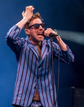 The Kaiser Chiefs perform at Wychwood Festival at Cheltenham Racecourse Featuring: The Kaiser Chiefs, Ricky Wilson Where: Cheltenham, United Kingdom When: 30 May 2026 Credit: CelebrityPhotosUK Cover Images EDITORIAL USE ONLY. NOT FOR USE BY NEWSPAPERS BASED IN THE UK. Copyright: xx coverimg55739809