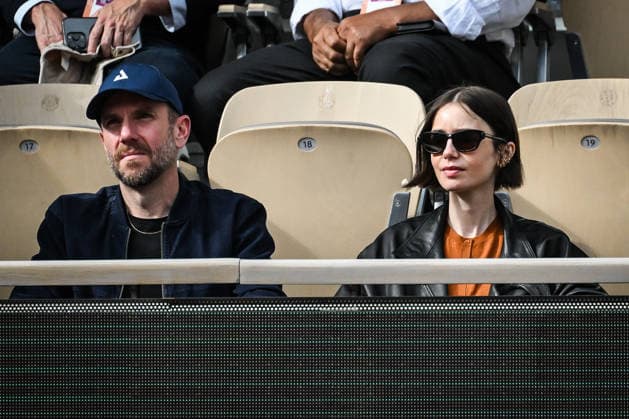 May 31, 2026, Paris, France, France: Charlie McDowell and Lily Collins during the Roland-Garros 2026, French Open 2026, Grand Slam tennis tournament at Roland-Garros Stadium on May 31, 2026 in Paris, France. Paris France - ZUMAm308 20260531_zsp_m308_076 Copyright: xMatthieuxMirvillex