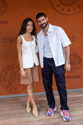 RG26 - French Open - People Village Night session Day 8 NB Cyril Benzaquen and Amel Benzaquen attends the Village Night Session day 8 during the 2026 French Open at Roland Garros on May 31, 2026 in Paris, France. Photo by Nasser Berzane ABACAPRESS.COM  Copyright: xBerzanexNasser ABACAx