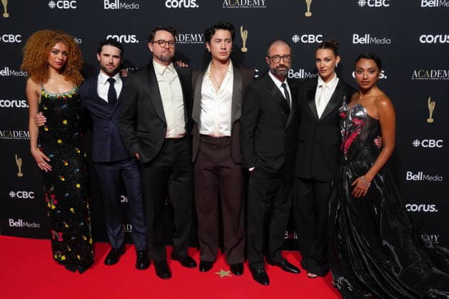 May 31, 2026, Toronto, On, CANADA: Cast and crew of Heated Rivalry pose on the red carpet at The Canadian Screen Awards in Toronto on Sunday, May 31, 2026. Toronto CANADA  - ZUMAc35_ 20260531_zaf_c35_017 Copyright: xChrisxYoungx