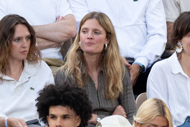 2026 French Open - Celebrities In Stand Night Session Day 8 NB Constance Jablonski in stand Night Session Day 8 during the 2026 French Open at Roland Garros on May 31, 2026 in Paris, France. Photo by Nasser Berzane ABACAPRESS.COM  Copyright: xBerzanexNasser ABACAx