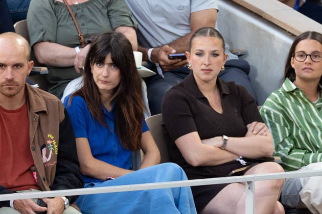 2026 French Open - Celebrities In Stand Night Session Day 8 NB Marguerite Dedeyan, Héléna Bailly in stand Night Session Day 8 during the 2026 French Open at Roland Garros on May 31, 2026 in Paris, France. Photo by Nasser Berzane ABACAPRESS.COM  Copyright: xBerzanexNasser ABACAx