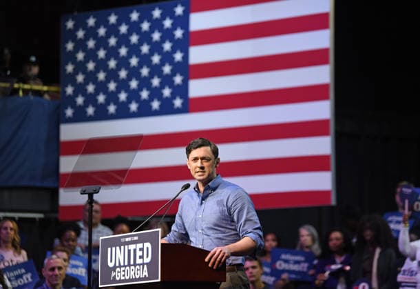 May 31, 2026, Atlanta, Georgia, USA: Jon Ossoff Rally at The Tabernacle, Atlanta Georgia 5-31-26. This is the first joint appearance by Ossoff and Bottoms, who are partnering as the top of the ticket candidates to get out the vote ahead of November. Atlanta USA - ZUMAs380 20260531_zep_s380_029 Copyright: xDerekxStormx
