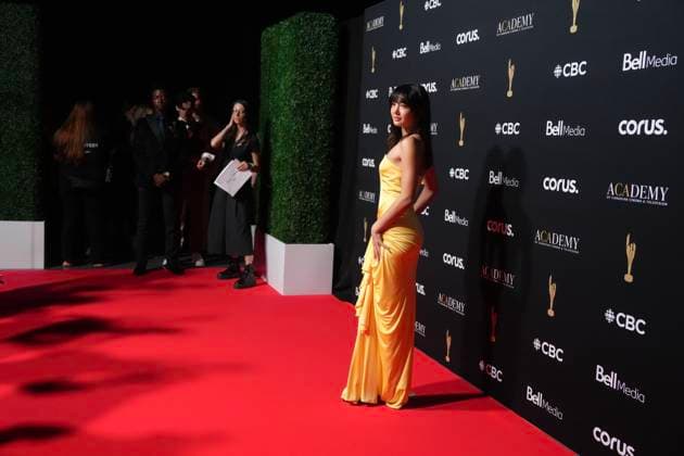 May 31, 2026, Toronto, On, CAN: Miku Martineau arrives on the red carpet at The Canadian Screen Awards in Toronto on Sunday, May 31, 2026. Toronto CAN  - ZUMAc35_ 20260531_zaf_c35_106 Copyright: xChrisxYoungx