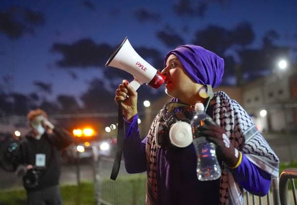 New Jersey police dispersed an anti-ICE protest and arrested protesters after curfew (2) NEW JERSEY, UNITED STATES - MAY 31: New Jersey state police dispersed a pro-immigrant protest and arrested nearly 20 protesters near Delaney detention facility of the Immigration and Customs Enforcement (ICE) after curfew was imposed in the region on Sunday, May 31, 2026. in New Jersey, U.S. The police removed the press from the area during the arrests. Selcuk Acar Anadolu New York United States. Editorial use only. Please get in touch for any other usage.  Copyright: x2026xAnadoluxSelcukxAcarx