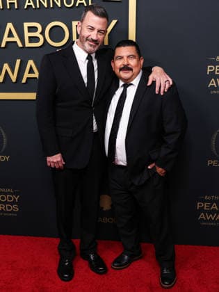 86th Annual Peabody Awards BEVERLY HILLS, LOS ANGELES, CALIFORNIA, USA - MAY 31: Jimmy Kimmel and Guillermo Rodriguez arrive at the 86th Annual Peabody Awards held at the Beverly Wilshire, A Four Seasons Hotel on May 31, 2026 in Beverly Hills, Los Angeles, California, United States. Beverly Hills Beverly Wilshire, A Four Seasons Hotel California United States Copyright: xXavierxCollin ImagexPressxAgencyx