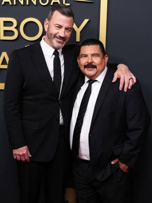 86th Annual Peabody Awards BEVERLY HILLS, LOS ANGELES, CALIFORNIA, USA - MAY 31: Jimmy Kimmel and Guillermo Rodriguez arrive at the 86th Annual Peabody Awards held at the Beverly Wilshire, A Four Seasons Hotel on May 31, 2026 in Beverly Hills, Los Angeles, California, United States. Beverly Hills Beverly Wilshire, A Four Seasons Hotel California United States Copyright: xXavierxCollin ImagexPressxAgencyx