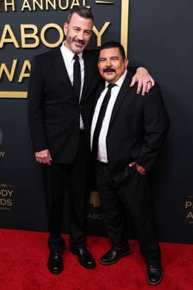 86th Annual Peabody Awards BEVERLY HILLS, LOS ANGELES, CALIFORNIA, USA - MAY 31: Jimmy Kimmel and Guillermo Rodriguez arrive at the 86th Annual Peabody Awards held at the Beverly Wilshire, A Four Seasons Hotel on May 31, 2026 in Beverly Hills, Los Angeles, California, United States. Beverly Hills Beverly Wilshire, A Four Seasons Hotel California United States Copyright: xXavierxCollin ImagexPressxAgencyx