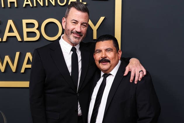 86th Annual Peabody Awards BEVERLY HILLS, LOS ANGELES, CALIFORNIA, USA - MAY 31: Jimmy Kimmel and Guillermo Rodriguez arrive at the 86th Annual Peabody Awards held at the Beverly Wilshire, A Four Seasons Hotel on May 31, 2026 in Beverly Hills, Los Angeles, California, United States. Beverly Hills Beverly Wilshire, A Four Seasons Hotel California United States Copyright: xXavierxCollin ImagexPressxAgencyx