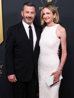 86th Annual Peabody Awards BEVERLY HILLS, LOS ANGELES, CALIFORNIA, USA - MAY 31: Jimmy Kimmel and wife Molly McNearney arrive at the 86th Annual Peabody Awards held at the Beverly Wilshire, A Four Seasons Hotel on May 31, 2026 in Beverly Hills, Los Angeles, California, United States. Beverly Hills Beverly Wilshire, A Four Seasons Hotel California United States Copyright: xXavierxCollin ImagexPressxAgencyx