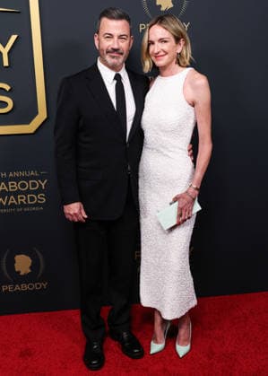 86th Annual Peabody Awards BEVERLY HILLS, LOS ANGELES, CALIFORNIA, USA - MAY 31: Jimmy Kimmel and wife Molly McNearney arrive at the 86th Annual Peabody Awards held at the Beverly Wilshire, A Four Seasons Hotel on May 31, 2026 in Beverly Hills, Los Angeles, California, United States. Beverly Hills Beverly Wilshire, A Four Seasons Hotel California United States Copyright: xXavierxCollin ImagexPressxAgencyx