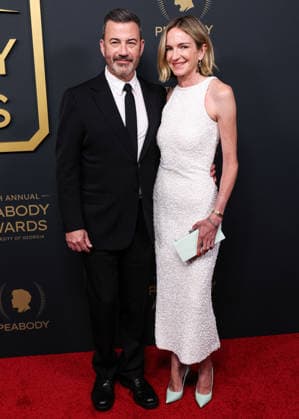 86th Annual Peabody Awards BEVERLY HILLS, LOS ANGELES, CALIFORNIA, USA - MAY 31: Jimmy Kimmel and wife Molly McNearney arrive at the 86th Annual Peabody Awards held at the Beverly Wilshire, A Four Seasons Hotel on May 31, 2026 in Beverly Hills, Los Angeles, California, United States. Beverly Hills Beverly Wilshire, A Four Seasons Hotel California United States Copyright: xXavierxCollin ImagexPressxAgencyx
