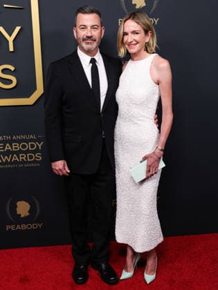 86th Annual Peabody Awards BEVERLY HILLS, LOS ANGELES, CALIFORNIA, USA - MAY 31: Jimmy Kimmel and wife Molly McNearney arrive at the 86th Annual Peabody Awards held at the Beverly Wilshire, A Four Seasons Hotel on May 31, 2026 in Beverly Hills, Los Angeles, California, United States. Beverly Hills Beverly Wilshire, A Four Seasons Hotel California United States Copyright: xXavierxCollin ImagexPressxAgencyx
