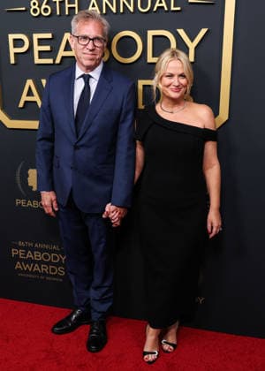 86th Annual Peabody Awards BEVERLY HILLS, LOS ANGELES, CALIFORNIA, USA - MAY 31: Joel Lovell and girlfriend Amy Poehler arrive at the 86th Annual Peabody Awards held at the Beverly Wilshire, A Four Seasons Hotel on May 31, 2026 in Beverly Hills, Los Angeles, California, United States. Beverly Hills Beverly Wilshire, A Four Seasons Hotel California United States Copyright: xXavierxCollin ImagexPressxAgencyx