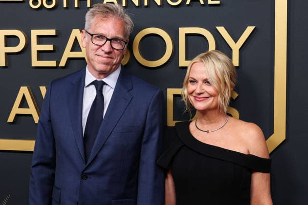 86th Annual Peabody Awards BEVERLY HILLS, LOS ANGELES, CALIFORNIA, USA - MAY 31: Joel Lovell and girlfriend Amy Poehler arrive at the 86th Annual Peabody Awards held at the Beverly Wilshire, A Four Seasons Hotel on May 31, 2026 in Beverly Hills, Los Angeles, California, United States. Beverly Hills Beverly Wilshire, A Four Seasons Hotel California United States Copyright: xXavierxCollin ImagexPressxAgencyx