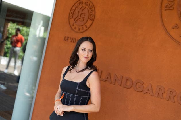 RG26 - French Open - People Village Day 9 NB Kaya Scodelario attends the Village day 9 during the 2026 French Open at Roland Garros on June 01, 2026 in Paris, France. Photo by Nasser Berzane ABACAPRESS.COM  Copyright: xBerzanexNasser ABACAx