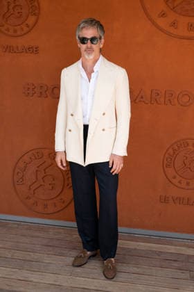French Open - VIPs Pose At The Village LZ Chris Pine attends the 2026 French Open at Roland Garros on June 1, 2026 in Paris, France. Photo by Laurent Zabulon ABACAPRESS.COM  Copyright: xZabulonxLaurent ABACAx