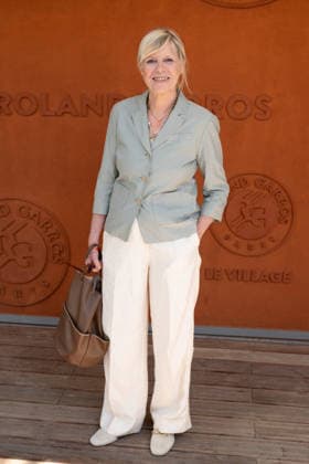 French Open - VIPs Pose At The Village LZ Chantal Ladescou attends the 2026 French Open at Roland Garros on June 1, 2026 in Paris, France. Photo by Laurent Zabulon ABACAPRESS.COM  Copyright: xZabulonxLaurent ABACAx